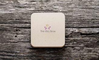 Thumbnail - Shows a redesigned coaster for The Old Siam restaurant.